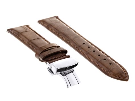 rolex 19mm leather strap|Rolex leather strap replacement.